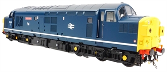 Class 37/0 37043 "Loch Lomond" in BR blue with Eastfield white stripe