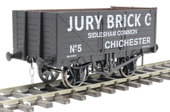 7 plank open wagon "Jury Brick Company, Chichester"