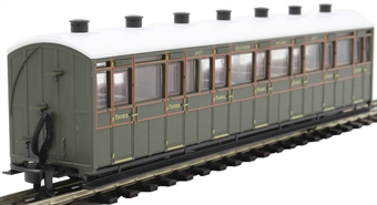 Lynton and Barnstaple third class 2471 in Southern Railway olive green