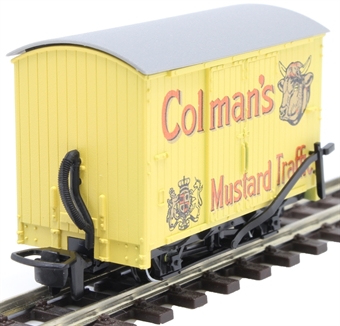 4 wheel closed goods van "Colman's Mustard"