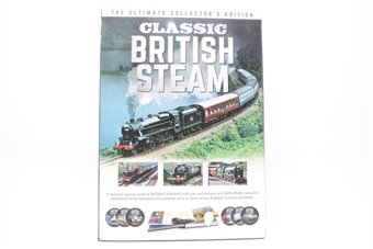 Classic British Steam (6 DVD & Hardback Book)