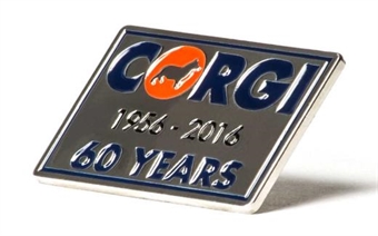 Corgi 60th Anniversary Commemorative Pin Badge