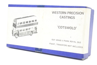 Guy Arab II/Park Royal Bus kit