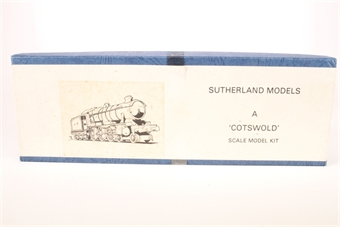 GWR County Class 4-6-0 white metal kit with tender - requires a motor to run