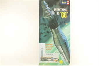 'Everything is "GO"' Friendship 7 Mercury Capsule & Atlas Booster (1:110 Scale)
