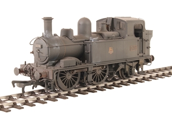 Class 14xx 0-4-2T 1474 in BR Unlined black with early emblem - Heavily weathered