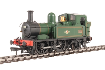 Class 14xx 0-4-2T 1450 in BR Lined green with late crest