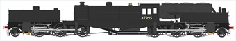 Beyer Garratt 2-6-0 0-6-2 47995 in BR black with number on cab and plain tanks