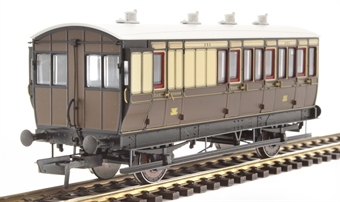 4 wheel brake 3rd 203 in GWR chocolate and cream