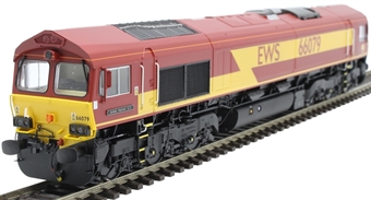 Class 66 66079 in EWS livery "James Nightall G.C." - Digital Fitted