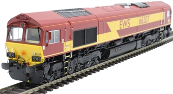 Class 66 66207 in EWS livery