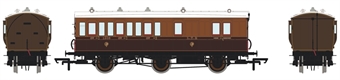 6 wheel brake 3rd in L&Y Brown and Umber - with working lighting