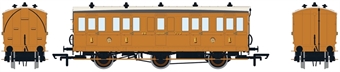 6 wheel 1st in GER Stratford brown - Sold out on pre-order