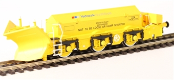 Beilhack snow plough (ex Class 45) ZZA ADB966098 in BR yellow with NSE Branding