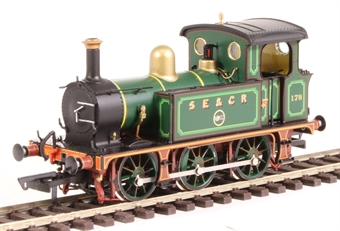 SECR P Class 0-6-0T 178 in SE&CR full lined green (with brass)