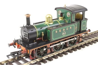 SECR P Class 0-6-0T 27 in SE&CR full lined green (with polished brass)