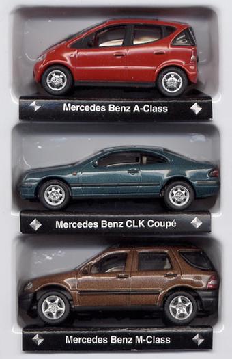 Assorted modern diecast cars (1/72 scale) - Pack of 3