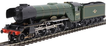 Class A3 4-6-2 60077 "The White Knight" in BR green with late crest and unstreamlined non-corridor tender