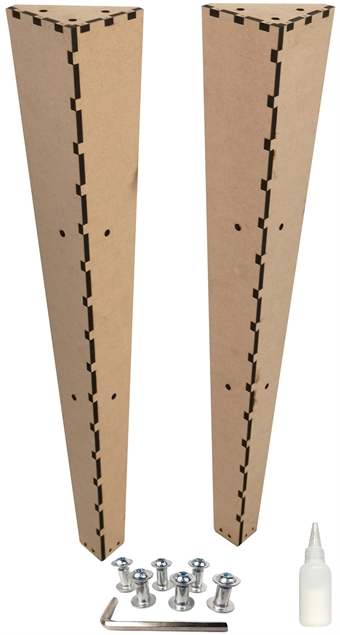 Hattons Baseboard kit 2* legs 950 mm - Plywood