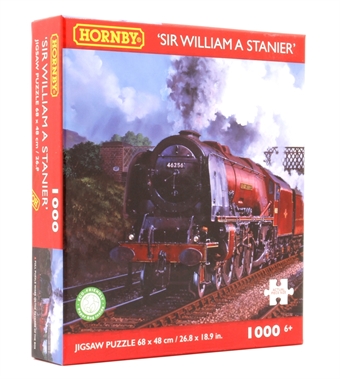 "Sir William A Stanier" - Hornby 1,000 piece Jigsaw Puzzles