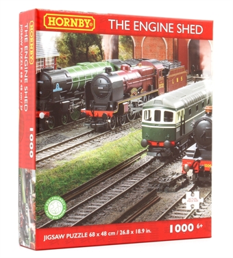 The Engine Shed - Hornby 1,000 piece Jigsaw Puzzles