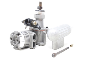 HB20 2 stroke engine for model aircraft, includes muffler