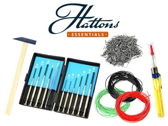 Hattons Essentials complete starter tools set - pack of 7 items