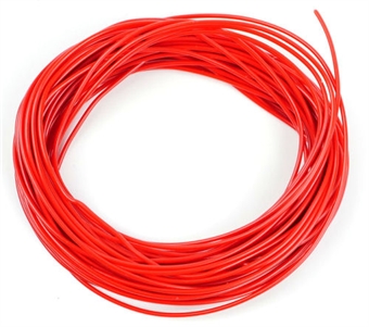 10 Metres of 7 x 0.2mm layout wire - red