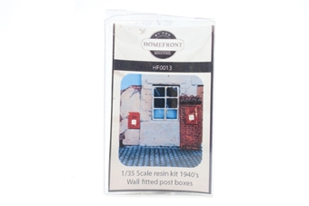 1940's Wall fitted post boxes