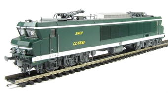 BB6500 class electric loco of the French SNCF in "Maurienne" green livery