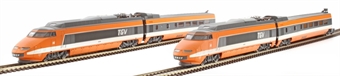 TGV Sud-Est 4-car set PSE.16 in SNCF orange - 'Speed World Record 1981'