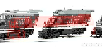 U28C GE 563 of the Burlington Route