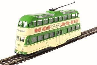 Blackpool 'Balloon' tram in 1960s livery - non-motorised