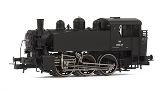 S100 Type Steam Locomotive OBB 989.101 in black