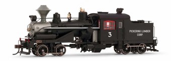 Heisler 2-Truck Steam Locomotive, Pickering Lumber #3