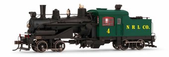 Heisler 2-Truck Steam Locomotive, Northern Redwood Lumber #4