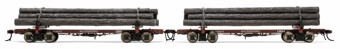 Log Cars, McCloud River #1202/1204 - pack of 2