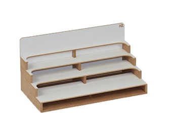 Modular Organizer paint shelves module - flat-pack kit