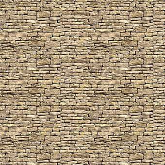 Self-adhesive building papers - York stone - Pack of five A4 sheets