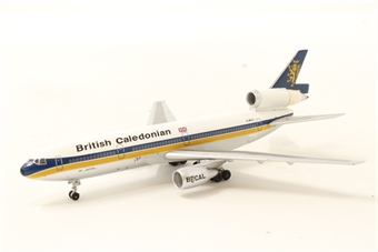 McDonnell Douglas DC-10-30 British Caledonian G-MULL 1980s colours Named Ian Ritchie - The Caledonian Airline Executive