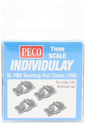 Running rail chairs - pack of 100