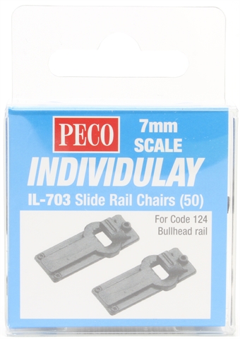 Slide rail chairs - pack of 50