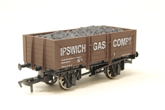 5-Plank Wagon - 'Ipswich Gas Co.' - 1E Promotionals special edition of 150