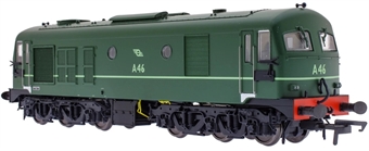 CIE A Class A46 in CIE lined green