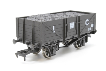 5-plank wagon "IWC 115" (Isle of Wight Central Railway) with coal load. Ltd ed produced for Upstairs Downstairs IoW