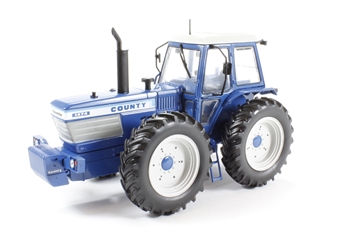 County 1474 tractor in blue
