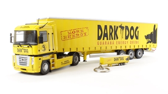 Renault Magnum 500AE and trailer "Dark Dog"