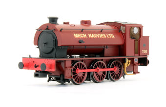 Austerity 0-6-0ST 71515 in Mech Navvies maroon - Limited Edition of 200