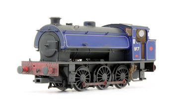 Austerity 0-6-0ST No 7 in NCB Littleton Colliery lined blue - lightly weathered - Limited Edition of 200