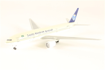 Boeing B777-268ER Saudi Arabian Airlines HZ-AKI 1995 colours with stand